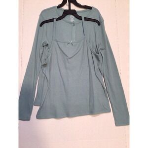 Wonder Nations Girls Tank Top With A‎ Long Shirt Combo XXL 18